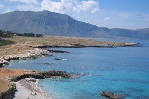view from campsite